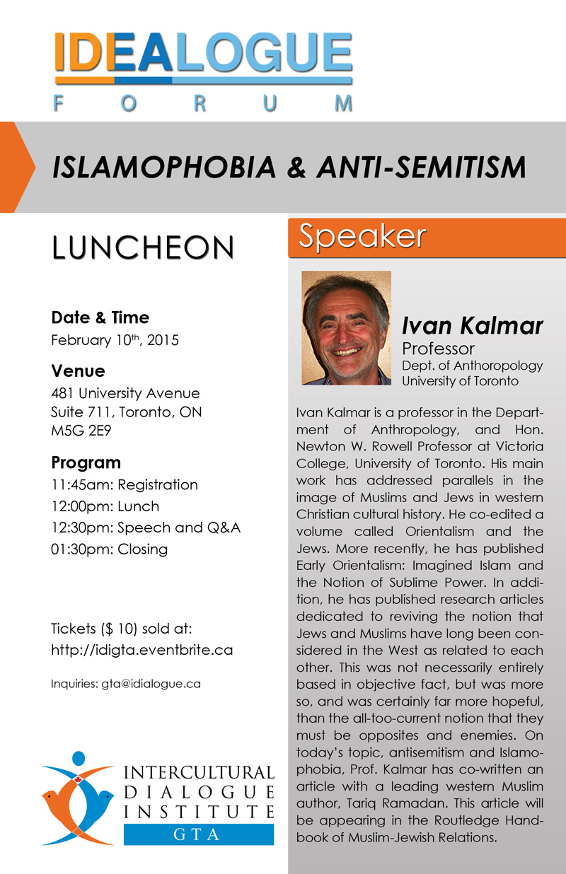 Islamaphobia & Anti-semitism